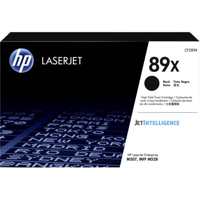 HP - Tonercartridge CF289X 89x Schwarz