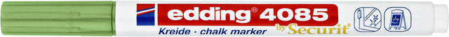 Edding - chalkstift edding par 4085 autour de 1 à 2 mm vert métallique