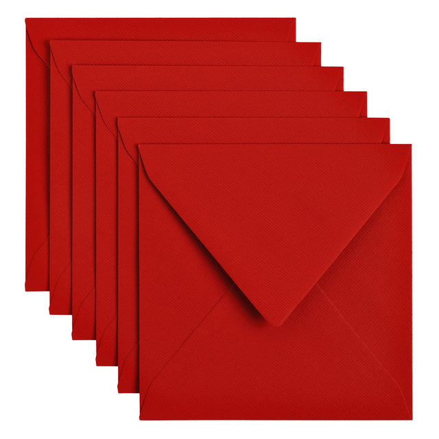 Papicolor - Envelop papicolor 140x140mm rood