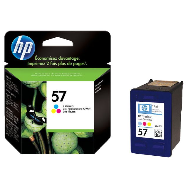 HP - Cartouche d'encre C6657A 57 Couleur