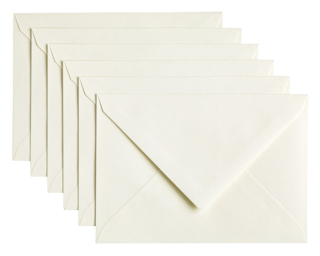 Papicolor - Enveloppe C6 114x162mm Blanche blanc