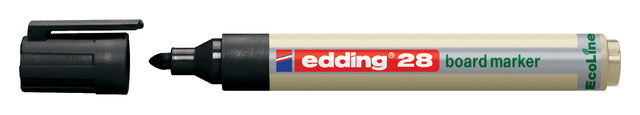 Edding -Filz -Tip Edding 28 Whiteboard Eco Rond Black 1,5-3mm | 10 Stücke