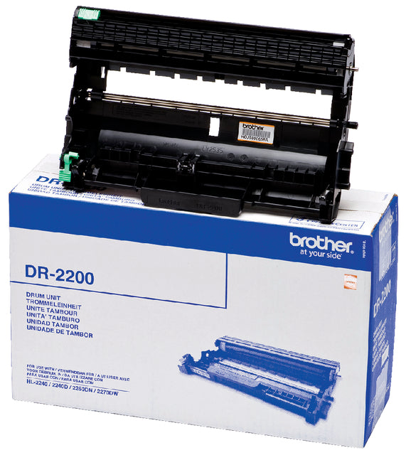 Frère - Drum, 12 000 pages, OEM DR -2200, Zwart