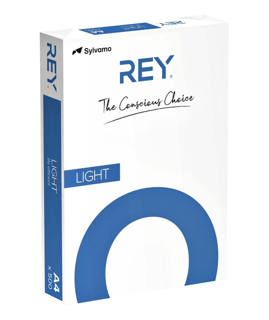 Rey - Copier Paper Light A4 75Gr White 500vel | 5 pièces