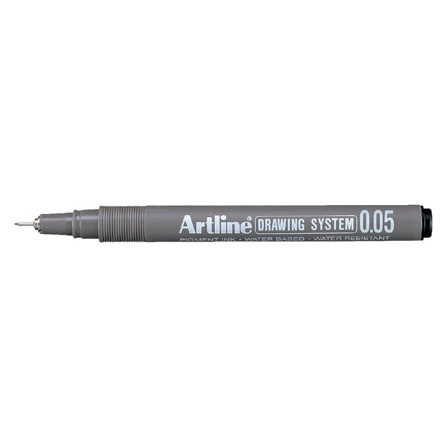 Artline - Fineliner 0,05 mm noir | 12 pièces