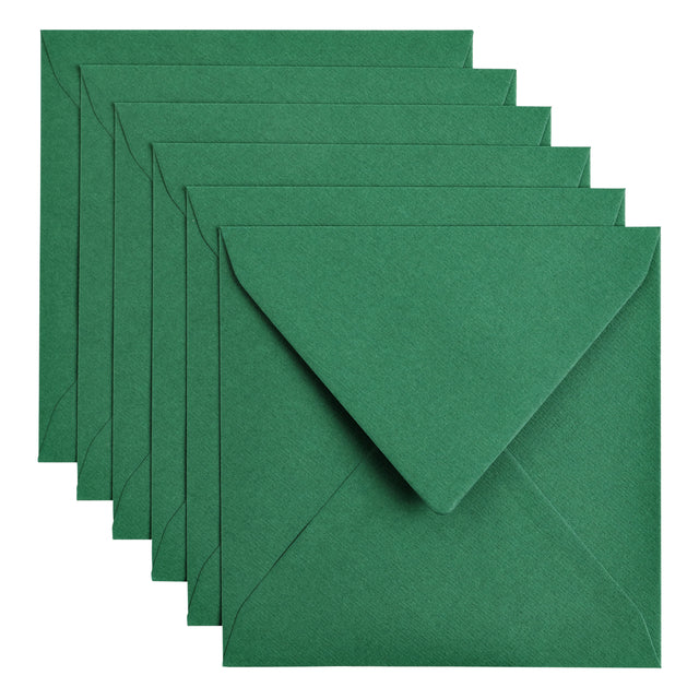 Papicolor - Enveloppe 140x140 mm en vert