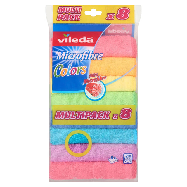 Tissu de microfibre VILEDA 8-Pack