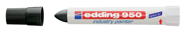 Edding - Felt -Tip Edding 950 pastamarker rond noir 10 mm