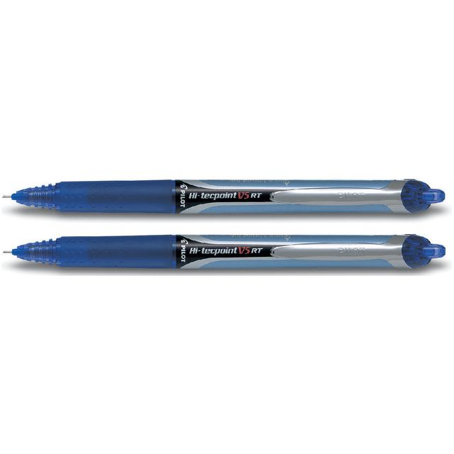 Pilote - Rollerpen Pilot Hi -tecpoint V5 RT Blue 0,25 mm | 12 pièces