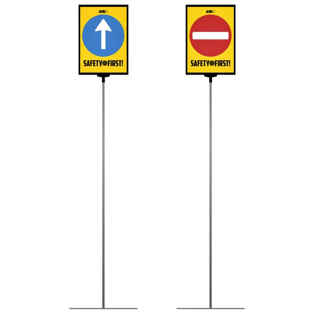 Jalema - Vloerstandaard  routing uitschuifbaar