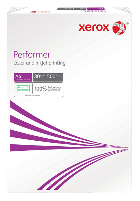 Xerox - Kopieerpapier performer a4 80gr wit | 5 stuks