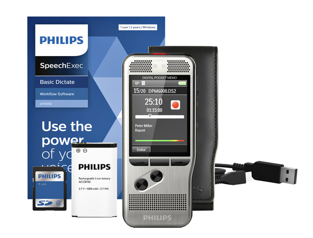 Philips - Diktiergerät PocketMemo DPM6000