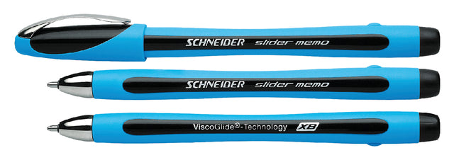 Schneider - Ballpen Slider Memo XB Black