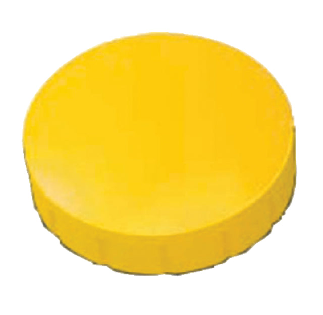 Maul - aimant solide 20 mm 300gr jaune | 24 pièces