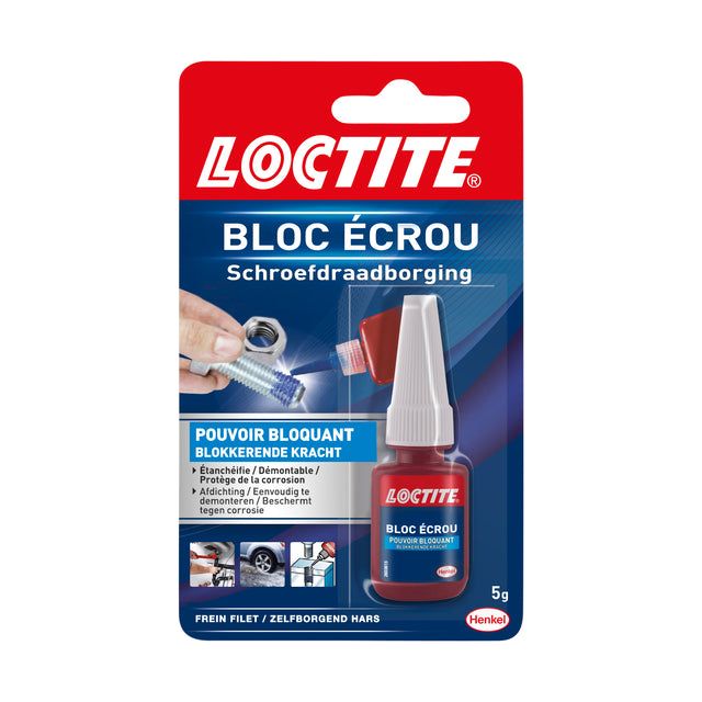 Loctite - Kleber Loctite Threader Vicing 5gram | Blasen Sie ein 1 Stück | 12 Stücke