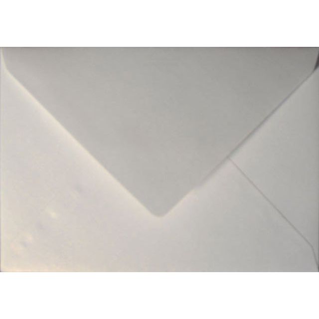 Papicolor - Envelop  ea5 156x220mm metallic parelwit