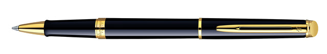 Waterman - Rollerpen Hémisphère Black Lack GT fein