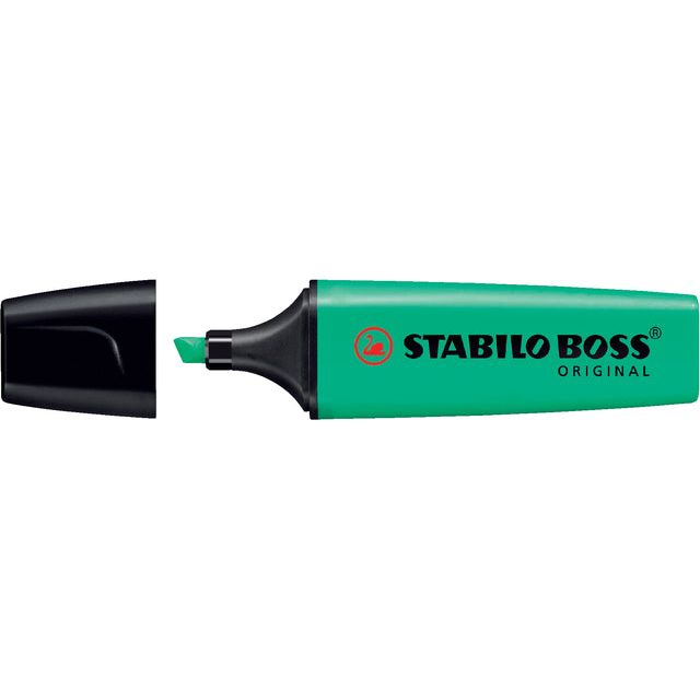 Stabilo - Marking Marker Boss Original 70/51 Turquoise | 10 pièces