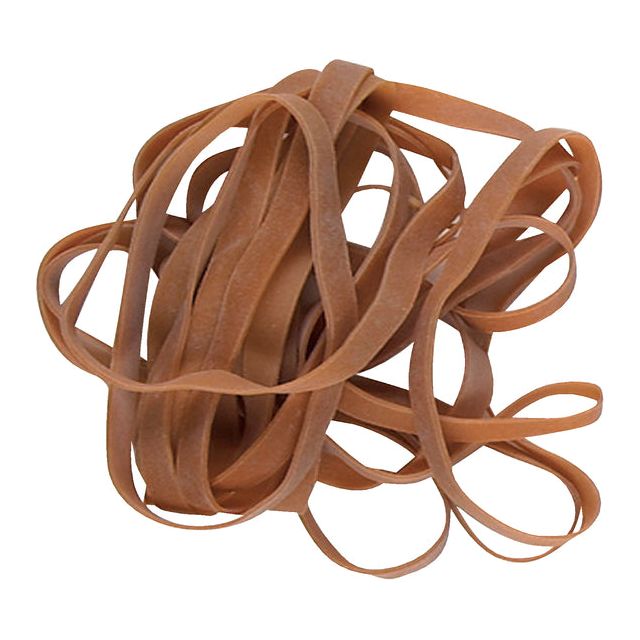 Standard Rubber Band - Elastiek standard 36 120x2.5mm 500gr 660st bruin | 10 stuks