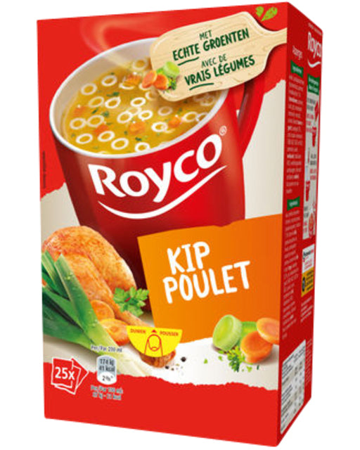 ROYCO - Poulet à soupe minute, paquet de 25 sacs