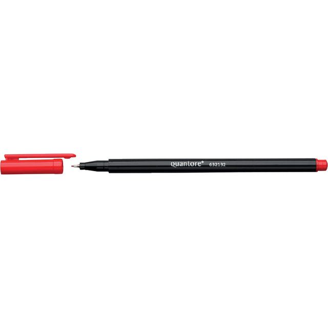 Quantore - Fineliner Red 0,4mm | 10 Stücke