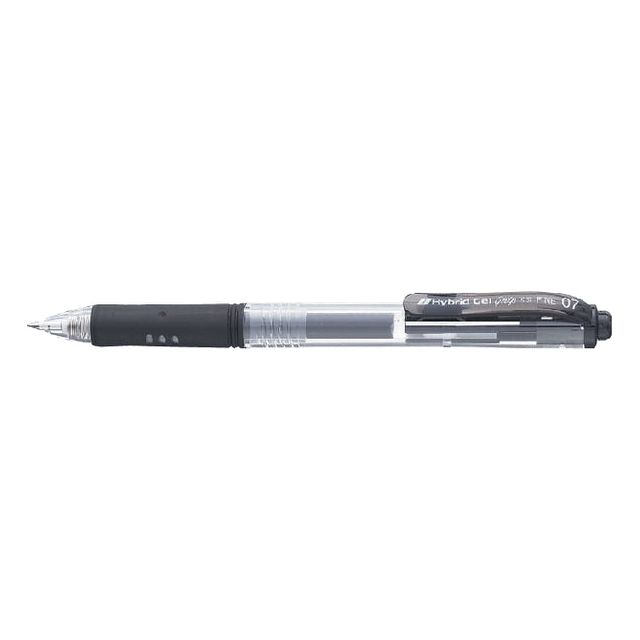 Pentel - Gelschrijver pentel k157 m zwart | 12 stuks