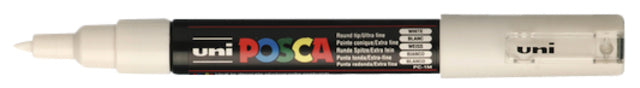 Posca - Uni POSCA paintmarker PC-1MC, 0,7 mm, wit