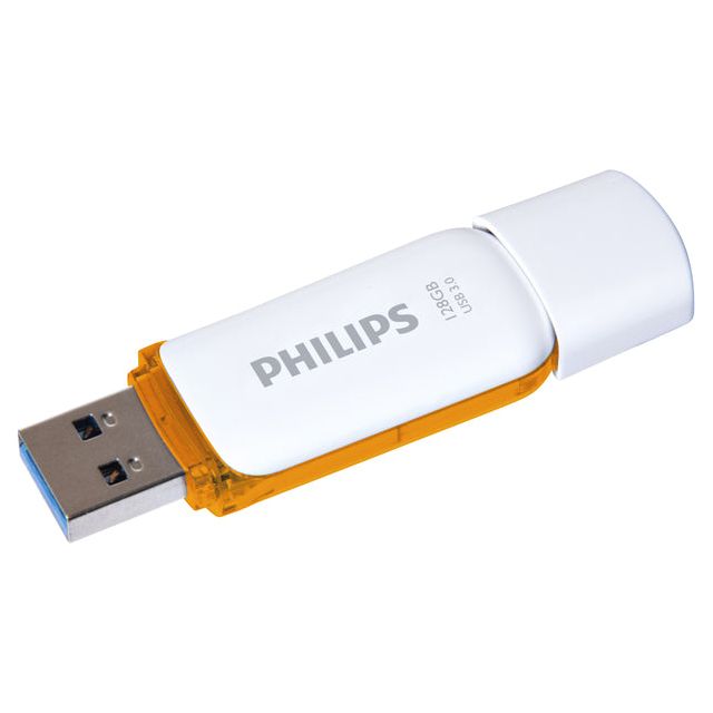 Philips - USB Stick 3.0 Snow Edition Rise Orange 128 Go