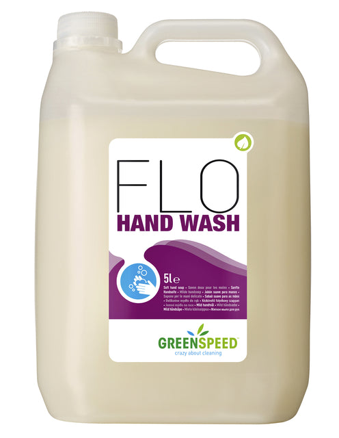 Greenspeed - handzeep Flo, voor frequent gebruik, bloemenparfum, flacon van 5 liter