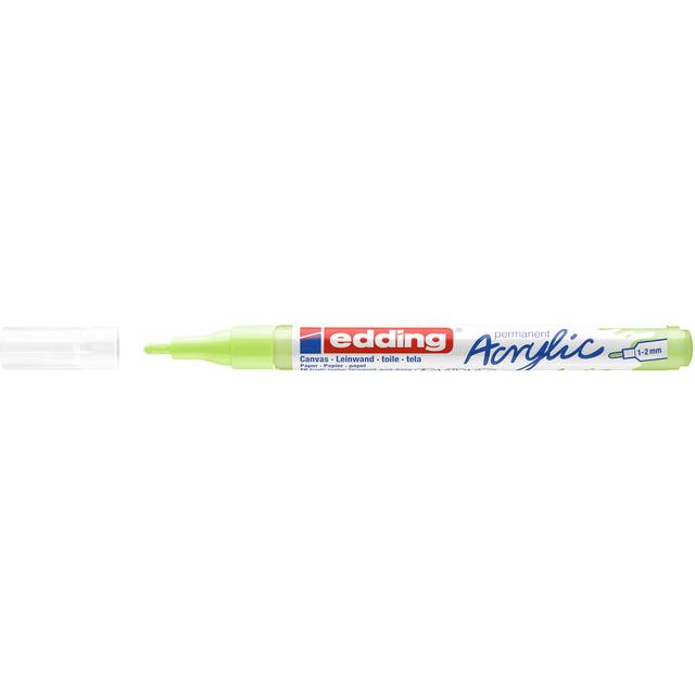 Edding - Acrylmarker  e-5300 f pastel groen | 10 stuks