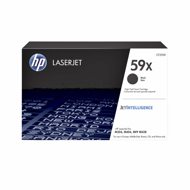 HP - toner 59X, 10.000 pagina's, OEM CF259X, zwart