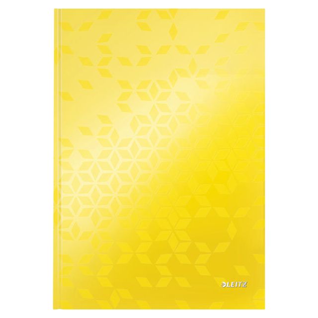 Leitz - Notebook wow a4 ligne jaune