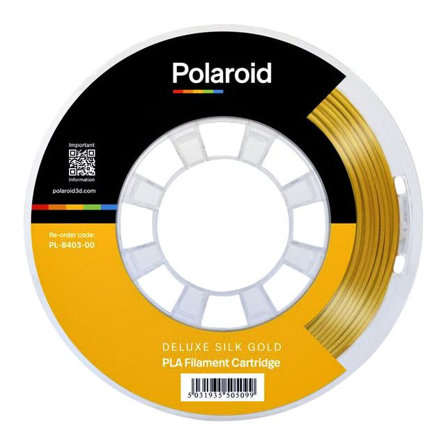 3D -Filament Polaroid PLA Universal 250 g Deluxe Seide Gold