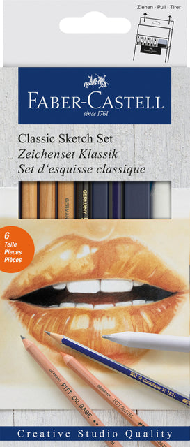 Faber Castell - Potlood faber-castell goldfaber classic 6-delig