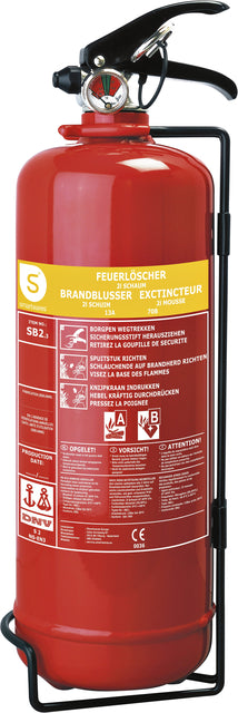 Elro - Brandblusser  schuim 2 liter