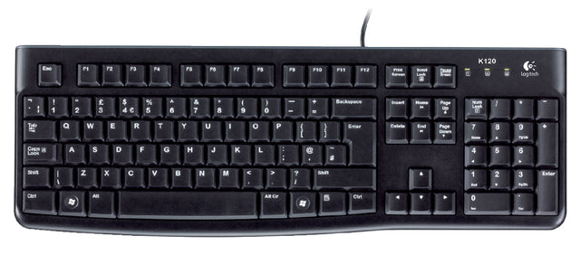 Logitech - Clavier K120 Qwerty Black