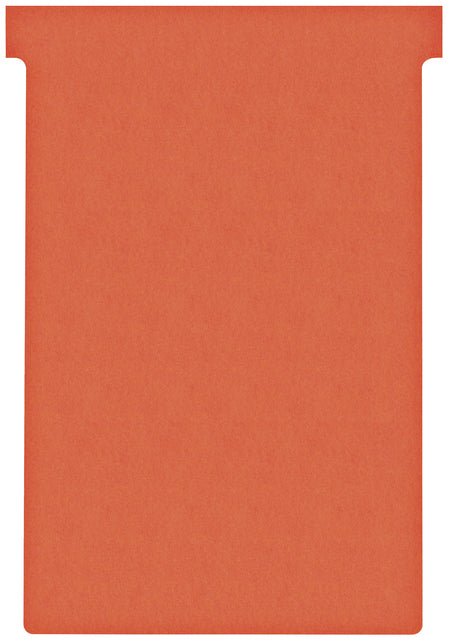 NOBO - Board de planification T -Card n ° 4 112 mm rouge | 5 pièces