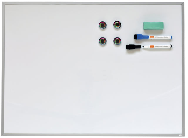 Nobo - Magnetisches Whiteboard mit Aluminiumrahmen ft 58,5 x 43 cm