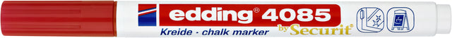 Edding - chalkstift edding par 4085 autour de 1 à 2 mm rouge