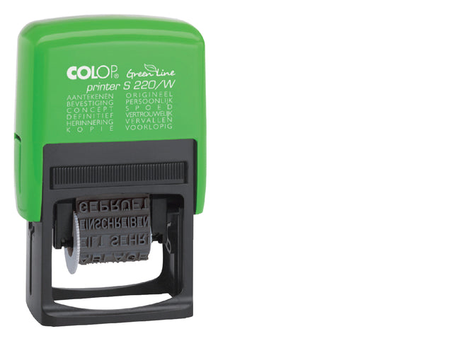 Colop - Word Stamp 220W Green Line