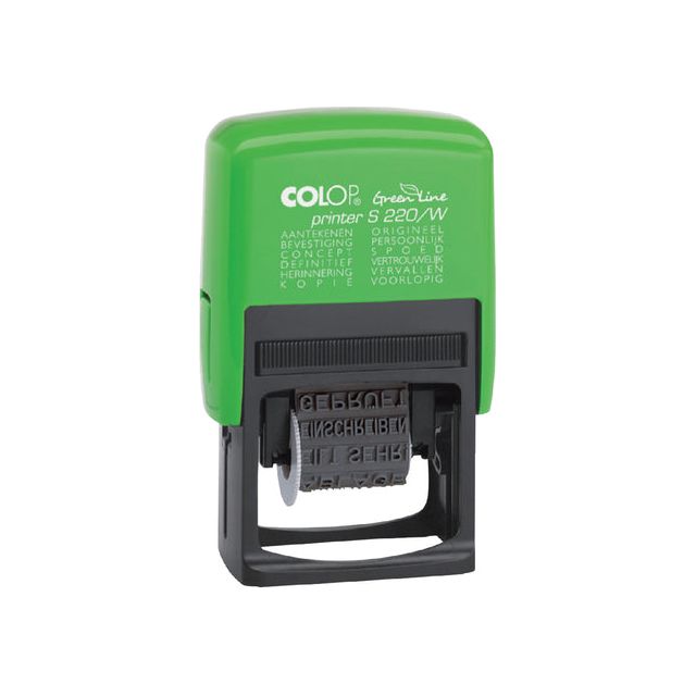 Colop - Word Stamp 220W Green Line