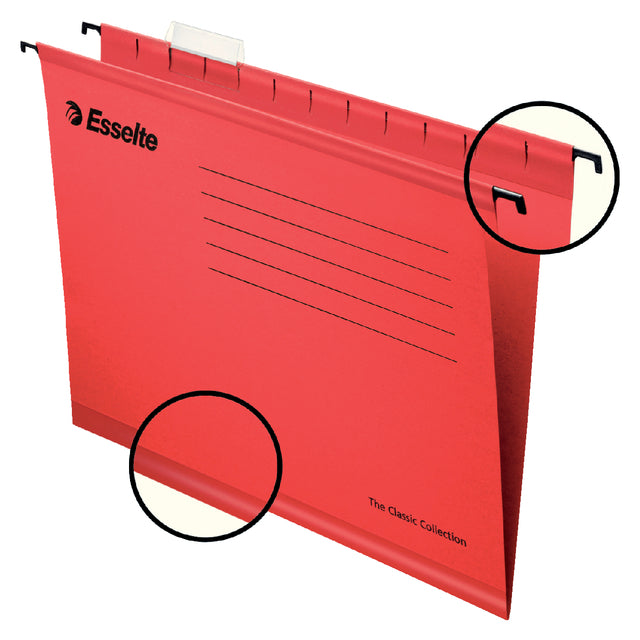 Pendaflex - Hangmap Classic Folio V -Bottom Red