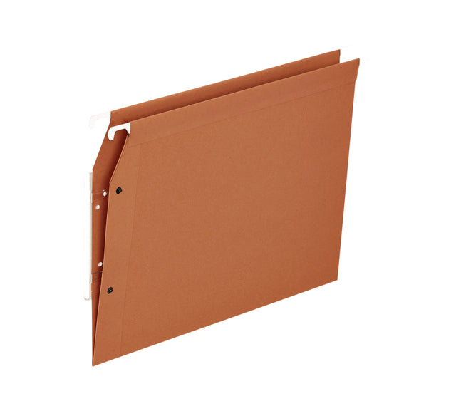 Quantore - Hangmap Medium Flex A4 V -Bodem Cardboard Oranje | 25 pièces