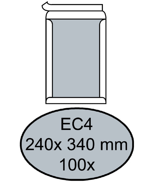 Quantore - Envelop bordrug ec4 240x340 zk 120gr wt