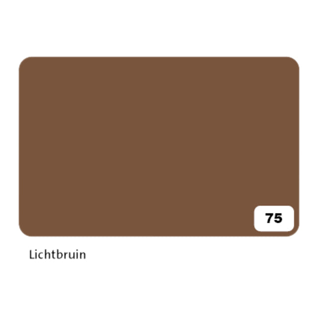 Folia Paper - Photocarton Folia 2 côté 50x70cm 300gr NR75 Brown clair