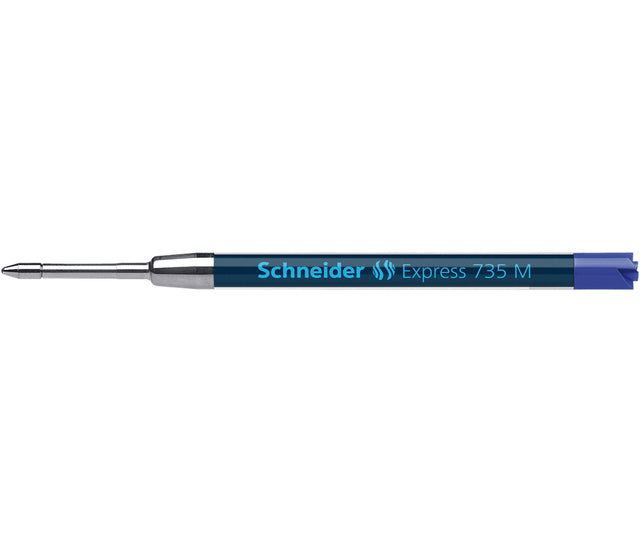 Schneider - Balpenvulling 735 express m blauw | 10 stuks