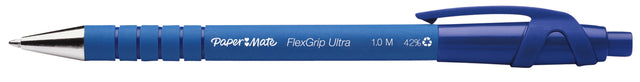 Paper Mate - balpen Flexgrip Ultra RT blauw, doos 30 + 6 stuks gratis