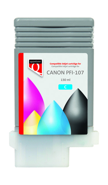 Quantore - Inkcartridge PFI -107 Blau