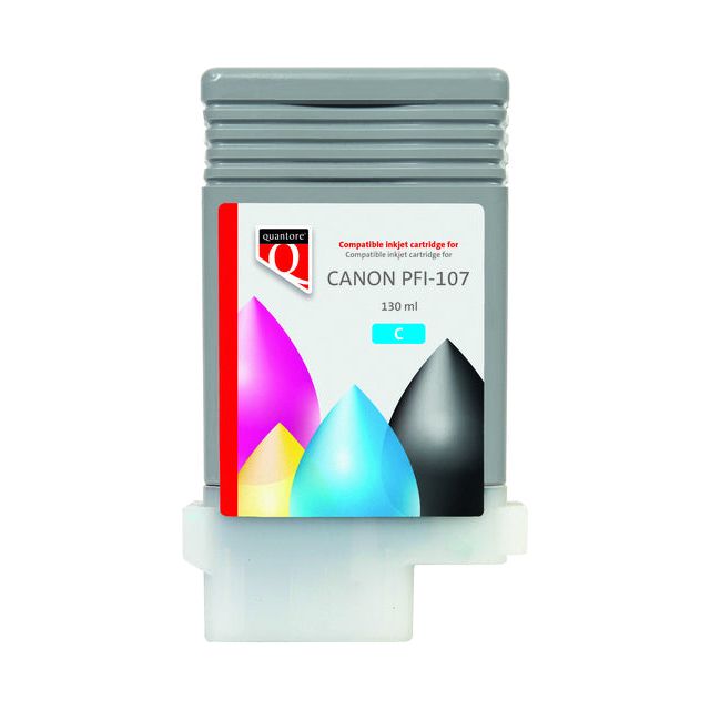 Quantore - Inkcartridge Pfi -107 bleu