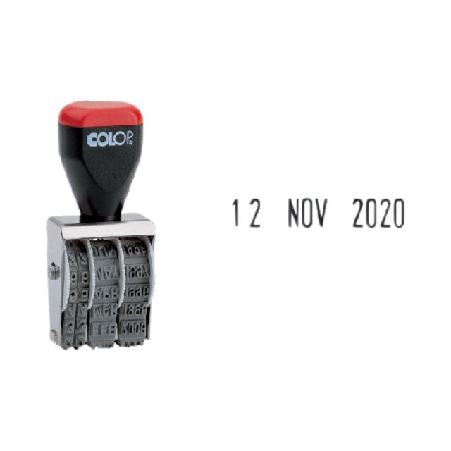 Colop - Datumstempel colop 03000 niet zelfinktend 3mm